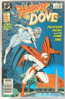 Hawk and the Dove #2 comic book fine 6.0