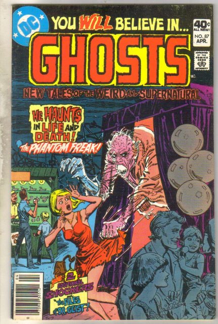 Ghosts #87 comic book very good 4.0