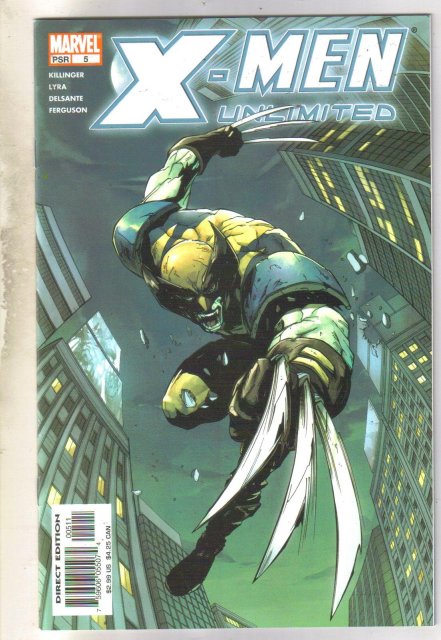X-men Unlimited #5 comic book near mint 9.4