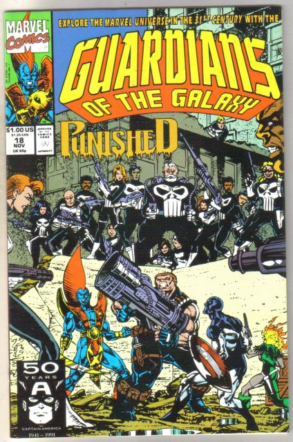Guardians of the Galaxy #18 comic book near mint 9.4