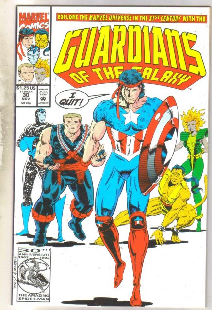 Guardians of the Galaxy #30 comic book near mint 9.4