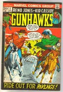 Reno Jones and Kid Cassidy Gunhawks #2 comic book fine/very fine 7.0