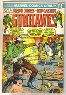 Reno Jones and Kid Cassidy Gunhawks #3 comic book very good/fine 5.0