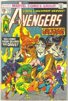 Avengers #131 comic book very good 4.0