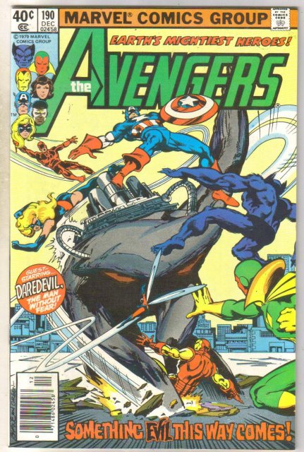 Avengers #190 comic book very fine/near mint 9.0