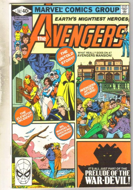 Avengers #197 comic book near mint 9.4