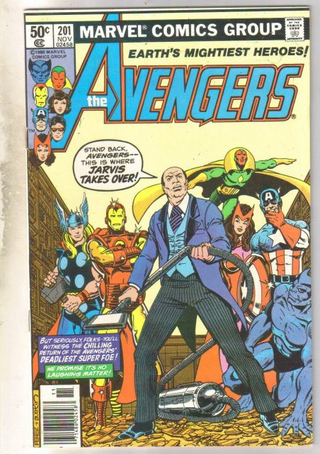 Avengers #201 comic book very fine 8.0