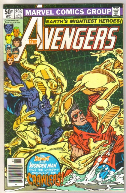 Avengers #203 comic book near mint 9.4