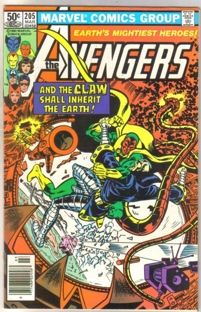 Avengers #205 comic book near mint 9.4
