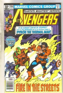 Avengers #206 comic book near mint 9.4