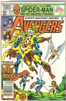 Avengers #214 comic book very fine 9.0