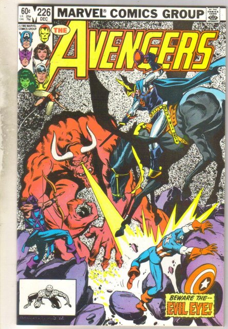 Avengers #226 comic book near mint 9.4