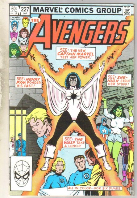 Avengers #227 comic book near mint 9.4