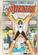Avengers #227 comic book near mint 9.4