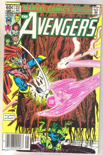 Avengers #231 comic book near mint 9.4