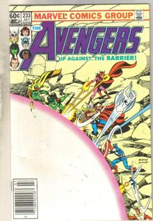 Avengers #233 comic book near mint 9.4