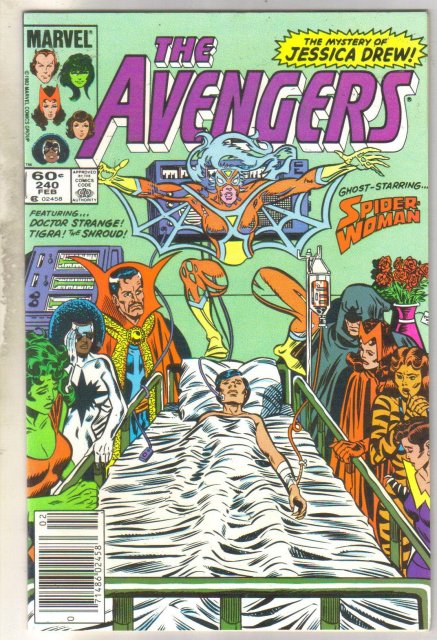 Avengers #240 comic book near mint 9.4