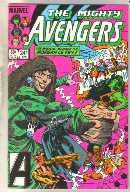 Avengers #241 comic book near mint 9.4