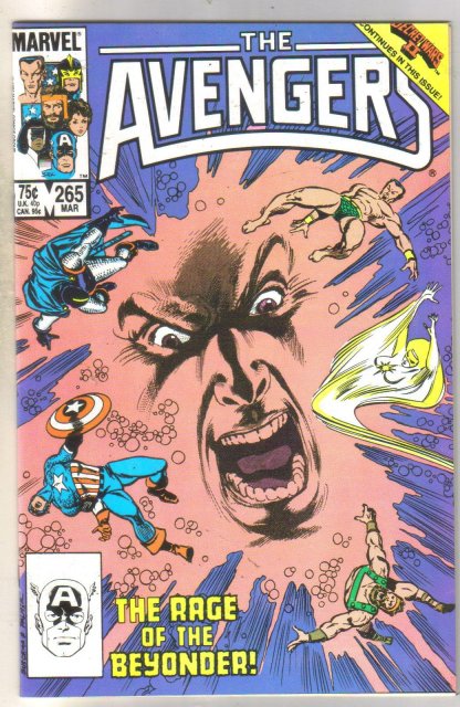Avengers #265 comic book near mint 9.4