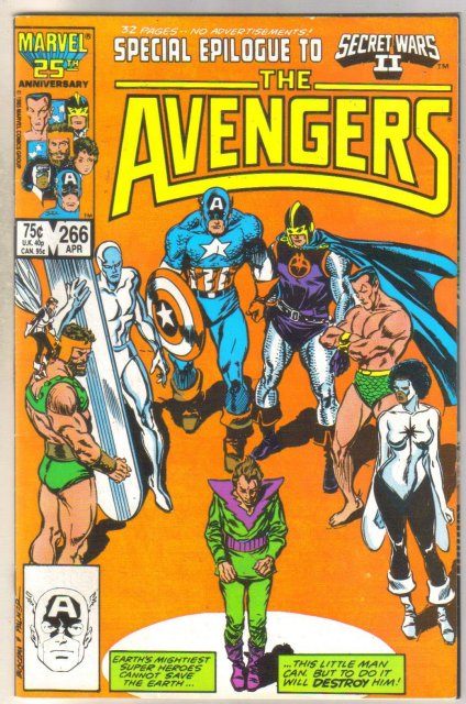 Avengers #266 comic book near mint 9.4