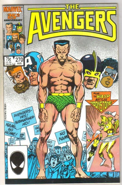 Avengers #270 comic book near mint 9.4