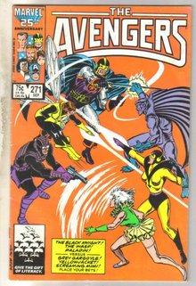 Avengers #271 comic book near fine 6.0