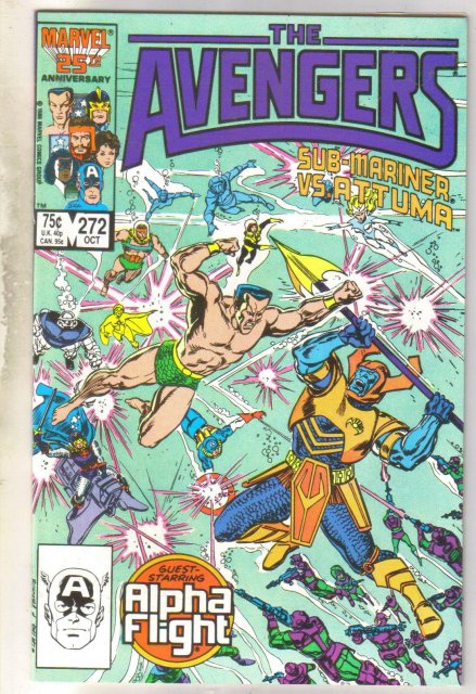 Avengers #272 comic book mint 9.8