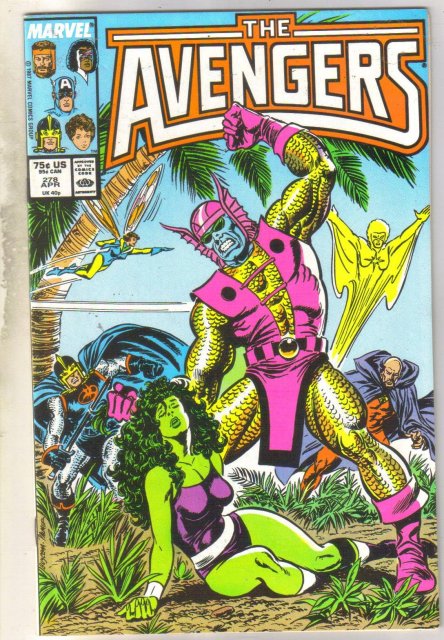 Avengers #278 comic book near mint 9.4