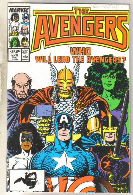 Avengers #279 comic book very fine 8.0