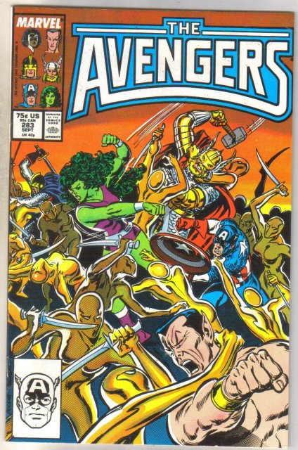 Avengers #283 comic book near mint 9.4