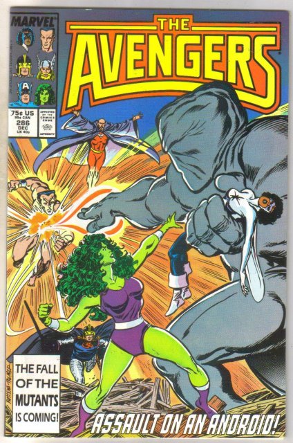 Avengers #286 comic book mint 9.8