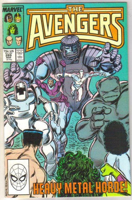 Avengers #289 comic book mint 9.8