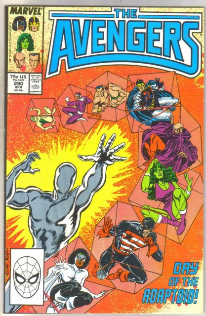 Avengers #290 comic book mint 9.8