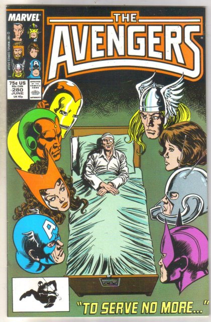Avengers #280 comic book near mint 9.4