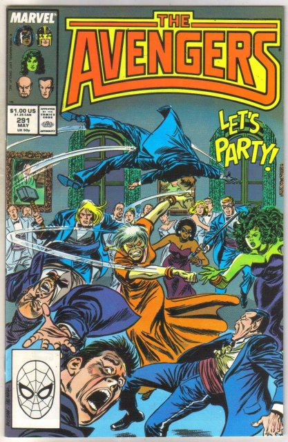 Avengers #291 comic book near mint 9.4