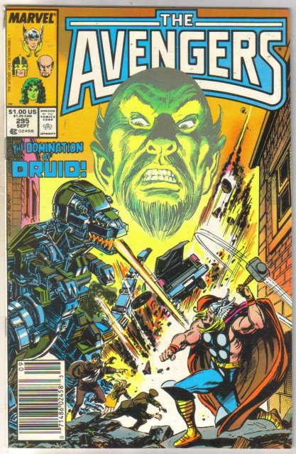 Avengers #295 comic book near mint 9.4