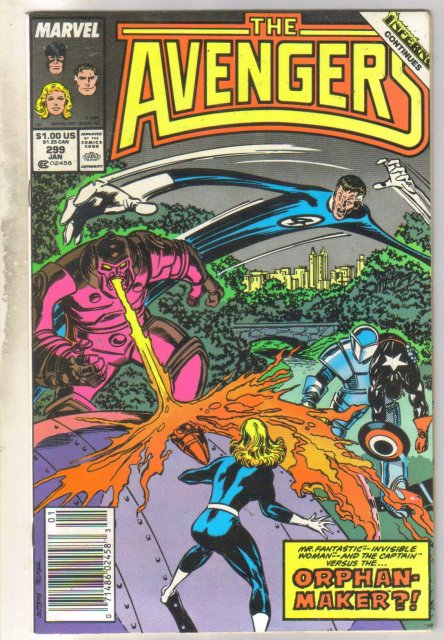 Avengers #299 comic book near mint 9.4