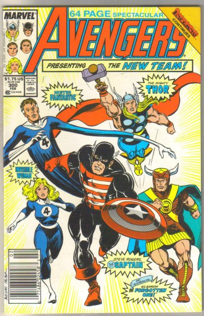 Avengers #300 comic book near mint 9.4