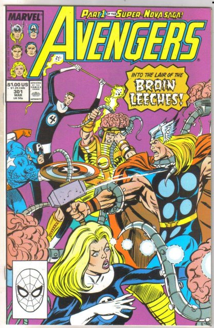 Avengers #301 comic book near mint 9.4