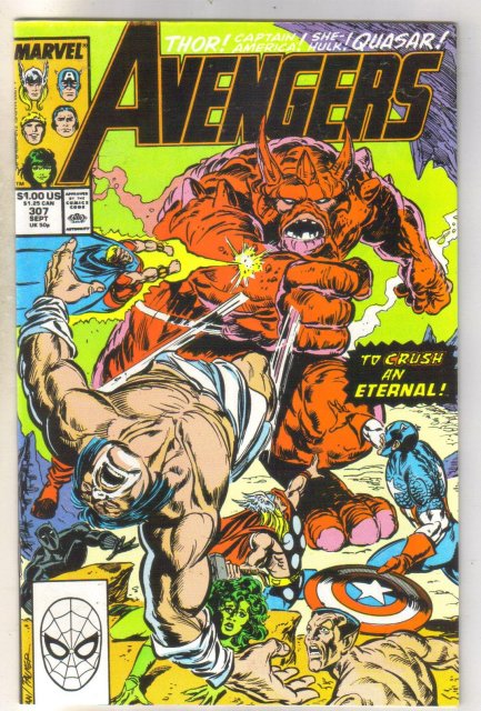 Avengers #307 comic book near mint 9.4