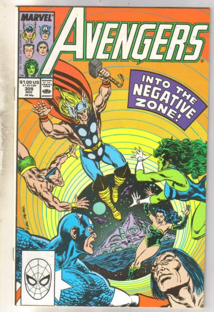 Avengers #309 comic book near mint 9.4