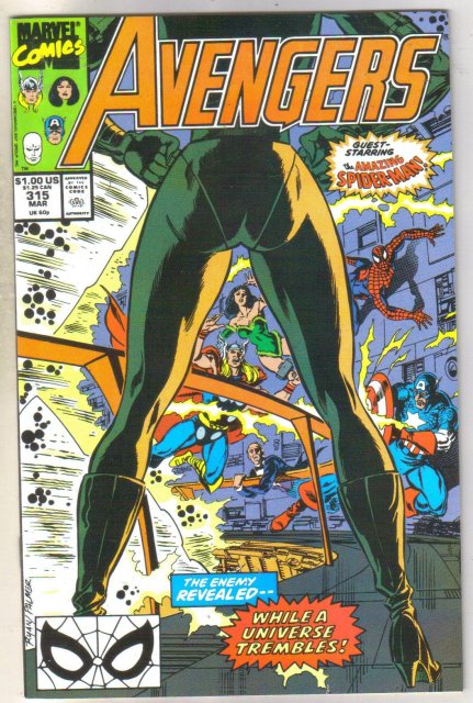 Avengers #315 comic book mint 9.8