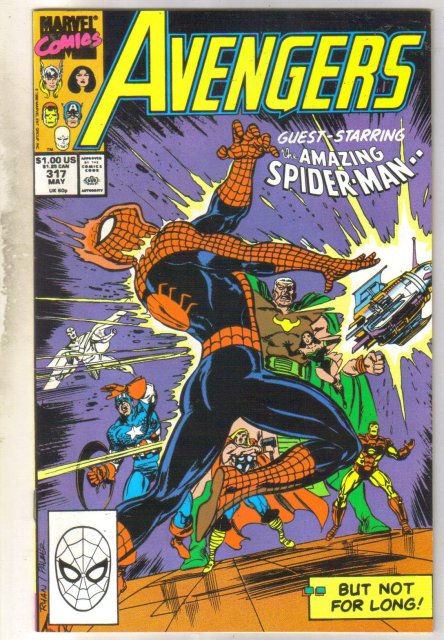 Avengers #317 comic book near mint 9.4