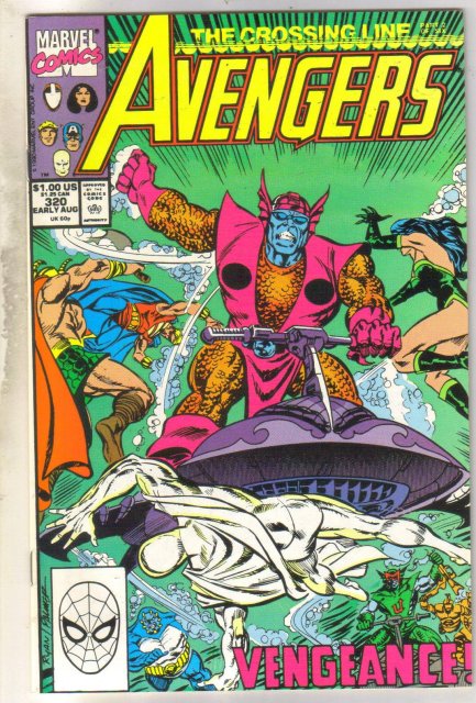 Avengers #320 comic book near mint 9.4