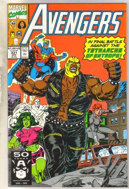 Avengers #331 comic book near mint 9.4