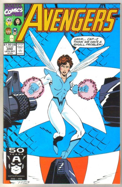 Avengers #340 comic book mint 9.8