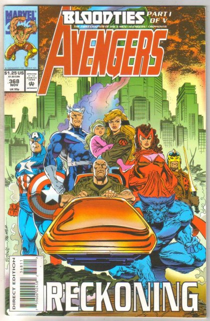 Avengers #368 comic book near mint 9.4