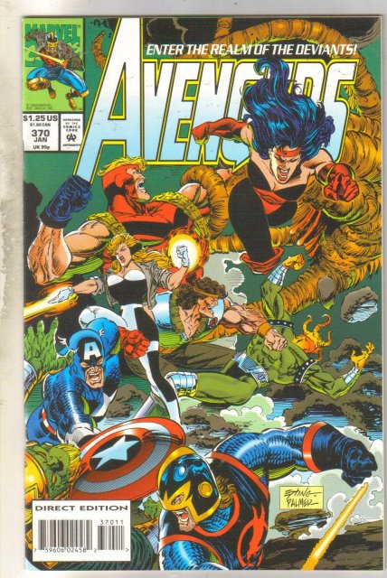 Avengers #370 comic book near mint 9.4
