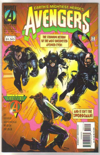 Avengers #392 comic book near mint 9.4