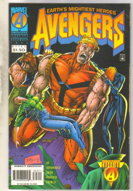 Avengers #393 comic book near mint 9.4